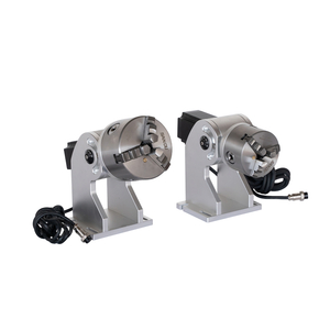 80mm 100mm 125mm 160mm 200mm Przystawka obrotowa do laserowej maszyny do znakowania światłowodowego CO2