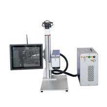 Komputer z ekranem dotykowym IPG JPT RAYCUS MAX CNC Fiber Laser Marker Grawer Maszyna do metalu z tworzywa sztucznego