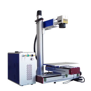 Maszyna do znakowania laserem światłowodowym Znakowanie dużych powierzchni za pomocą stołu zmotoryzowanego XY